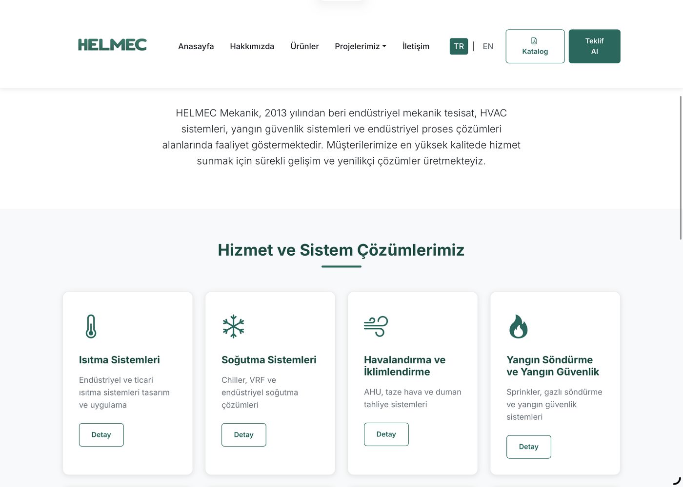 Helmec web sitesi sertifikalar