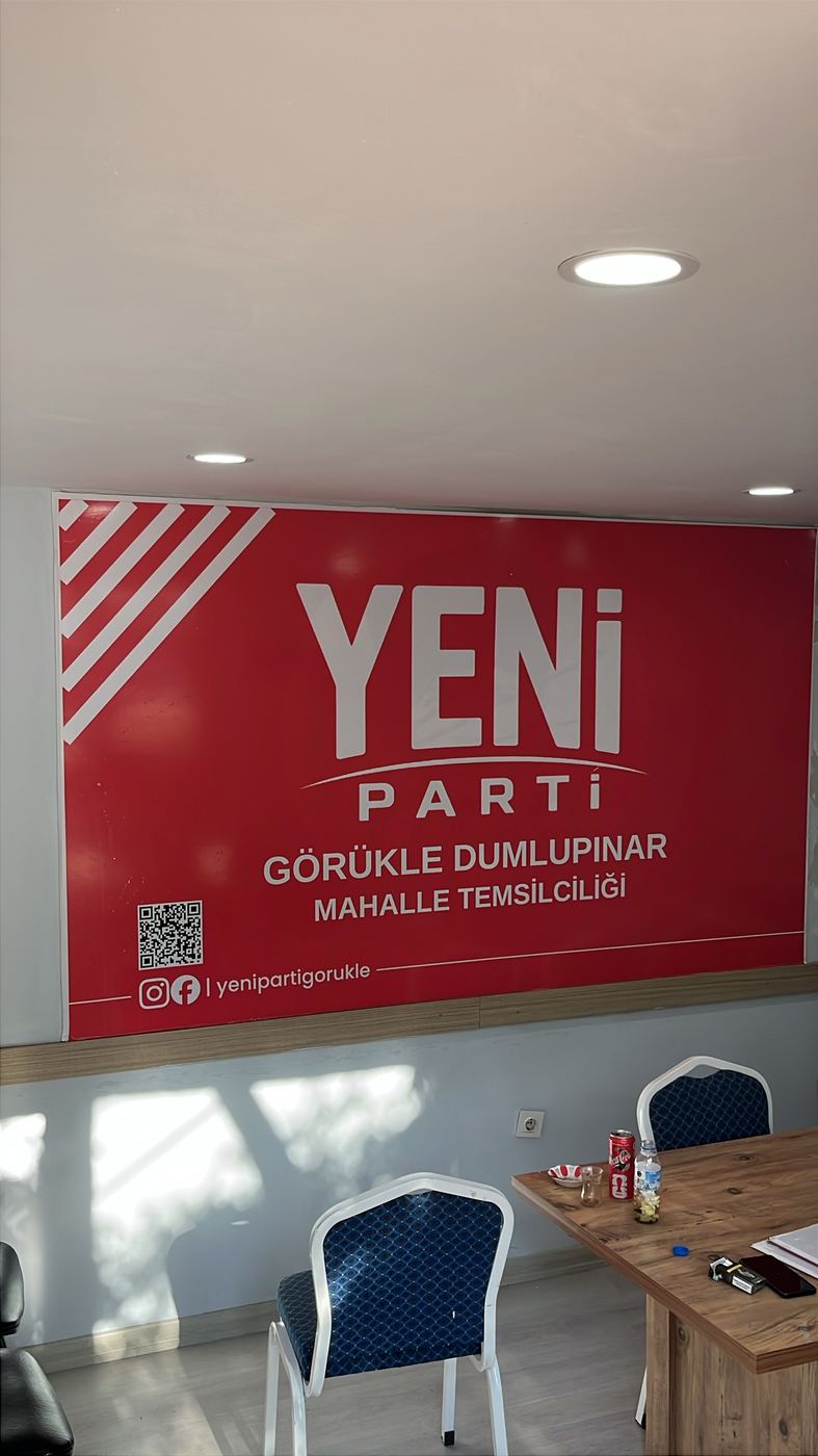 Iç mekan ışıksız pano